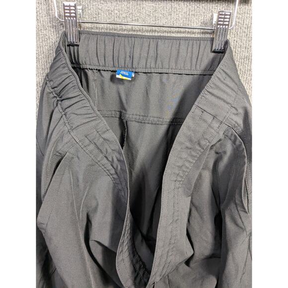 Old Navy Stretchtech Wide Leg Pants Womens Large Petite Cargo Pull On Quick Dry - Picture 9 of 13